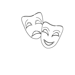 logo du troupe de théâtre Jardin-Cour